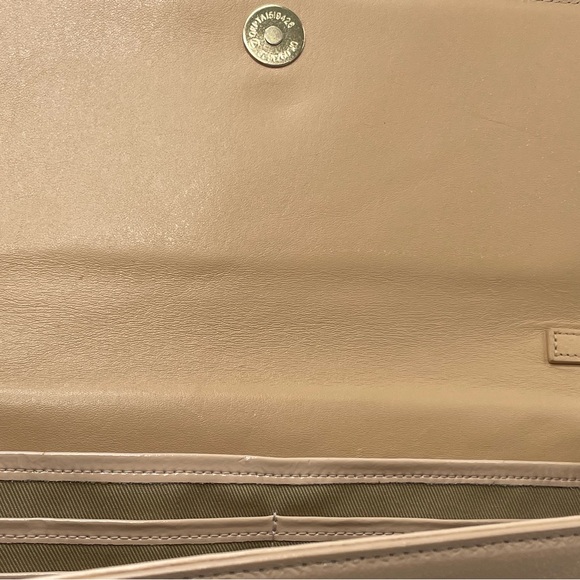 Halogen Pink Patent Pebble Leather Clutch or Shoulder Purse Handbag Nordstrom - Picture 6 of 6